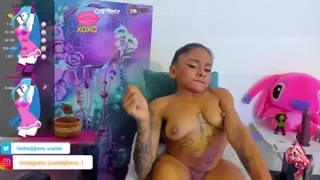 ScarletJhonson fully nude on webcam for live porn video chat